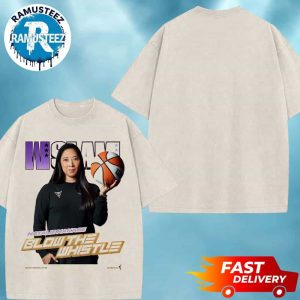 Blow The Whistle Natalie Nakase Coach Team Golden State Valkyries WSLAM Digital Cover Washed T-Shirt