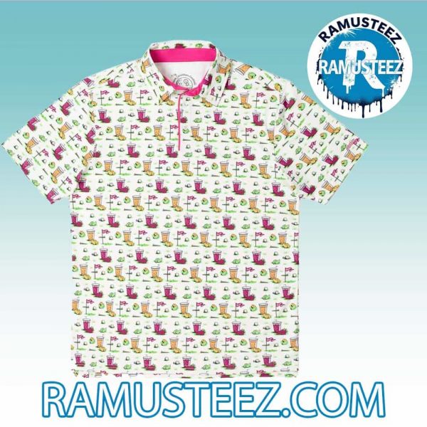 Breakfast Ball Sink Em And Drink Em Merchandise Tee x RSVLTS For Golf Fan Polo T-Shirt