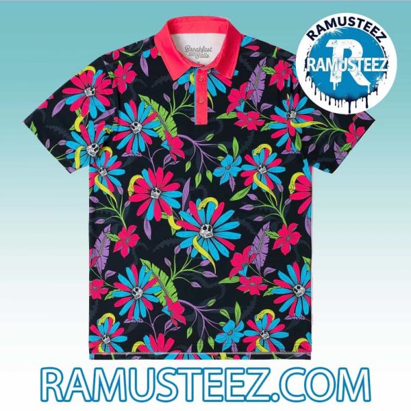 Breakfast Balls Collection Doom And Bloom x RSVLTS Gift For Golfer Polo T-Shirt
