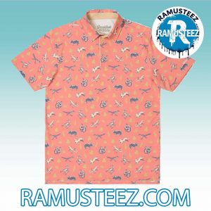 Breakfast Balls Desert Dwellers x RSVLTS Collection Gift For Golfer Polo T-Shirt