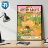 Reading And Leeds Festival 2025 Poster Reading Festival Full Lineup On August 21 To August 24 At Richfield Avenue In Reading England Wall Decor Poster Canvas