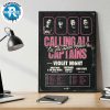 Coldplay Hull Music Of The Spheres Music Poster In Hull UK On August 18th And 19th 2025 At Craven Park Home Decor Poster Canvas
