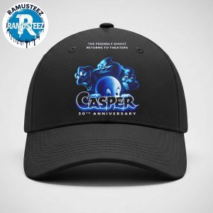 Casper Movie The Friendly Ghost Returns To Theaters On October 3 2025 Celebrate 30th Anniversary Snap Back Cap Hat