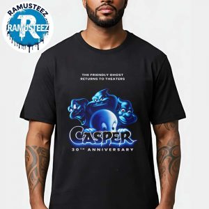 Casper Movie The Friendly Ghost Returns To Theaters On October 3 2025 Celebrate 30th Anniversary Unisex T-Shirt