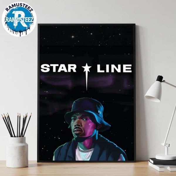 Chance The Rapper Star Line Album Exclusive Home Decor Poster Canvas
