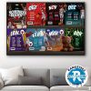 Cleveland Cavaliers 2025-26 Regular Season NBA Schedule Wall Decor Poster Canvas