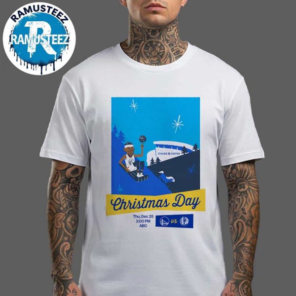 Christmas Day 2025 Matchup Golden State Warriors Vs Dallas Mavericks NBA Xmas On December 25 2025 Unisex T-Shirt