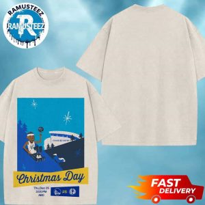 Christmas Day 2025 Matchup Golden State Warriors Vs Dallas Mavericks NBA Xmas On December 25 2025 Washed T-Shirt