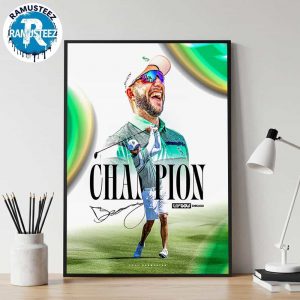 Congrats Dean Burmester From Stinger GC LIV Golf Won The Individual Champions 2025 Chicago Home Decor Poster Canvas
