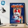 Congrats Pete Alonso Named To Polar Bear Claim 253th New York Mets Home Run King In 2025 Wall Decor Poster Canvas