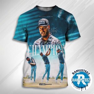 Congratulations Sebastian Munoz Takes LIV Golf Indianapolis Title 2025 Champions All Over 3D T-Shirt