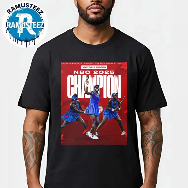Congratulations Victoria Mboko New Canadian Supestar Achieved WTA 1000 Canadian Open Championship Unisex T-Shirt