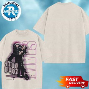 Courtney Williams And Natisha Hiedeman The Studbudz Remix Heavy Tee Cover SLAM 258 Apricot Washed T-Shirt