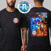 Crypta In The Other Side European Summer Tour 2025 Dates List For August With Rise Of Kronos Two Sided Print Unisex T-Shirt