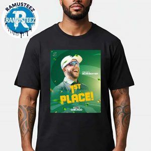 Dean Burmester Clutch Perfomances Named 1st Place In LIV Golf Tournaments 2025 Chicago Green T-Shirt