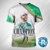 Congrats To Justin Rose For Achieving His 12th PGA Tour Victory And Becoming The 2025 FedEx Cup Champion All Over Print T-Shirt