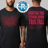Billy Idol It’s A Nice Day To Tour Again Tour 2025 On August And September Cities List Start In Tinley Park IL Two Sided Print T-Shirt