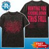 Billy Idol It’s A Nice Day To Tour Again Tour 2025 On August And September Cities List Start In Tinley Park IL Washed T-Shirt