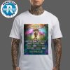 Train Band North America Summer Tour 2025 On August And September Cities List Start In High Land CA Two Sided Print White T-Shirt