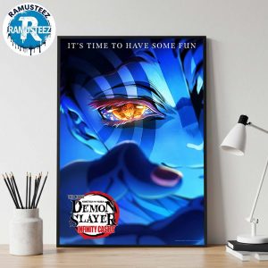 Demon Slayer Kimetsu No Yaiba Infinity Castle 2025 Movie Poser It Time To Have Some Fun Only In Moive Theatres On September 12th Wall Decor Poster Canvas