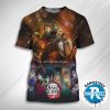 Demon Slayer Kimetsu No Yaiba Infinity Castle 2025 Movie Poser It Time To Have Some Fun Only In Moive Theatres On September 12th 3D T-Shirt