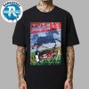 BWT Alpine F1 Team 2025 Hungarian Grand Prix Posters At The Hungaroring In Budapest On August 1-3 2025 Black T-Shirt