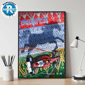 Ferrari 2025 Hungarian Grand Prix Posters F1 Round 14 On August 3 2025 At The Hungaroring In Budapest Wall Decor Poster Canvas