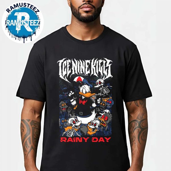 Ice Nine Kills x Disney Merch Tee Rainy Day Donald Apocalypse Unisex T-Shirt