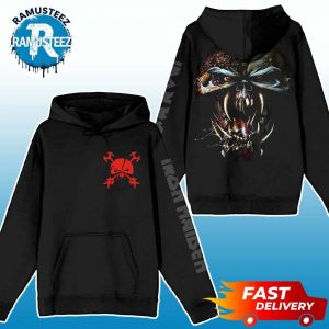 Iron Maiden The Final Frontier Hoodie Cover Tee 15 Years Of The Final Frontier Anniversary Collection Black Hoodie T-Shirt
