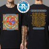 Train Band North America Summer Tour 2025 On August And September Cities List Start In High Land CA Two Sided Print White T-Shirt