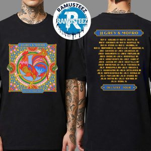 JJ Grey And Mofro Merchandise Olustee 2025 Tour Tee Dates List Kick Off On July 10th In Fish Creek WI Two Sided Print Unisex T-Shirt