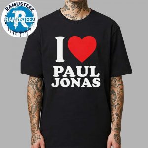 Jonas Brothers 20th Anniversary Greetings From Your Hometown Tour 2025 Merchandise I Love Paul Jonas Unisex T-Shirt