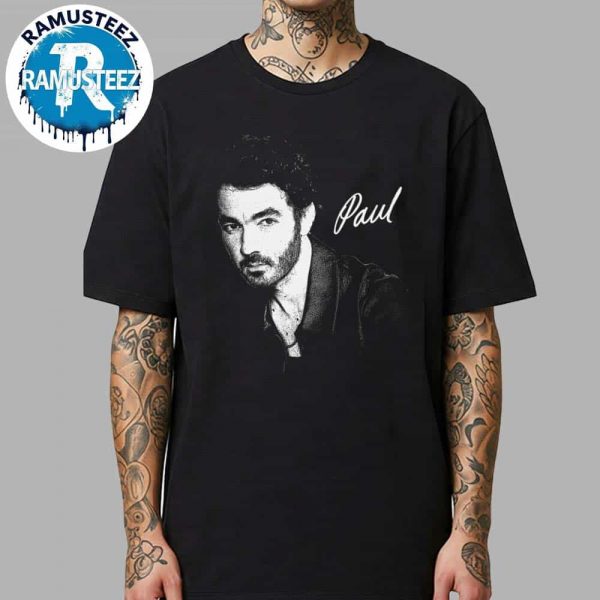 Jonas Brothers 20th Anniversary Greetings From Your Hometown Tour 2025 Merchandise Paul Photo Tee Vintage T-Shirt