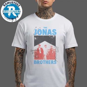 Jonas Brothers Greetings From Your Hometown Tour 2025 Tour Exclusive Crayon Tee Unisex T-shirt