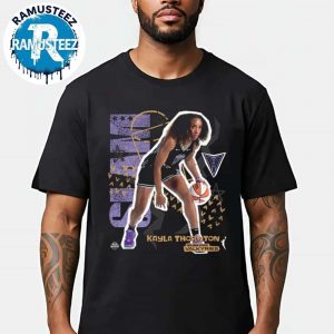 Kayla Thornton Team Golden State Valkyries WSLAM Digital Cover Tee Black Unisex T-Shirt