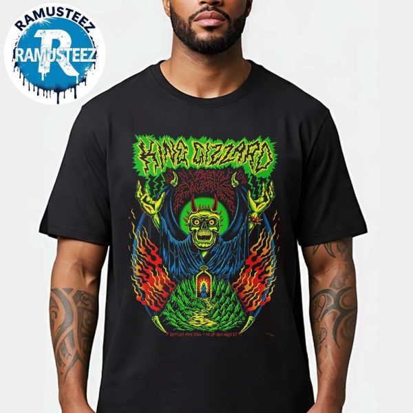 King Gizzard And The Lizard Wizard Music Poster On July 28th 2025 At TD Pavilion At The Mann In Philadelphia PA USA Unisex T-Shirt