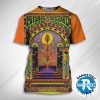 King Gizzard And The Lizard Wizard Music Poster On July 28th 2025 At TD Pavilion At The Mann In Philadelphia PA USA 3D T-Shirt