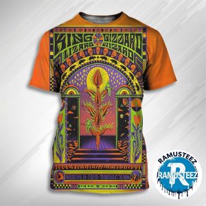King Gizzard And The Lizard Wizard On July 30th 2025 Tonight Poster At Westville Music Bowl In New Haven CT USA All Over Print T-Shirt