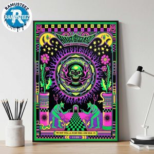 King Gizzard And The Lizard Wizard The Rady Shell At Jacobs Park Poster Orchestra Show 2025 In San Diego CA USA On August 11th Home Decor Poster Canvas