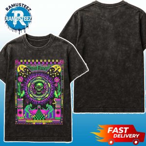 King Gizzard And The Lizard Wizard The Rady Shell At Jacobs Park Poster Orchestra Show 2025 In San Diego CA USA On August 11th Two Sided Print Washed T-Shirt