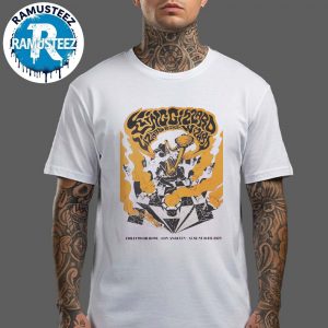 King Gizzard And the Lizard Wizard In Los Angeles CA USA Orchestra Show 2025 Poster At Hollywood Bowl On August 10th T-Shirt