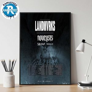 Landmvrks North America Headline Tour 2025 Dates List Kick Off On September 14th In Montreal QC Home Decor Poster Canvas
