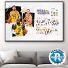 Memphis Grizzlies 2025-26 Regular Season NBA Schedule Wall Decor Poster Canvas