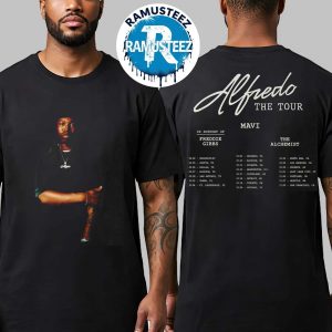 Mavi Alfredo The Tour 2025 Dates List Kick Off In Brooklyn NY On September 9th In Support Of Freddie Gibbs And The Alchemist Unisex T-Shirt