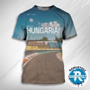 Madring F1 2025 Hungarian Grand Prix Posters On August 3 2025 At The Hungaroring In Budapest 3D T-Shirt (Copy)