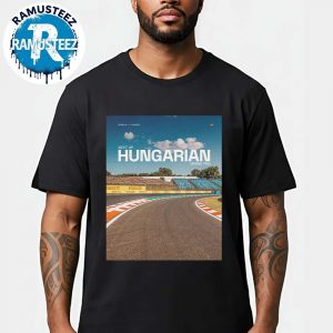 McLaren 2025 Hungarian Grand Prix Posters Round 14 On August 1-3 2025 Formula 1 At The Hungaroring In Budapest Classic T-Shirt