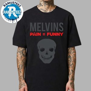 Melvins Collection Tee Pain = Funny Unisex Vintage T-Shirt