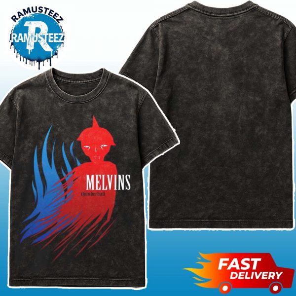Melvins Merch Thunderball Vintage Washed T-Shirt