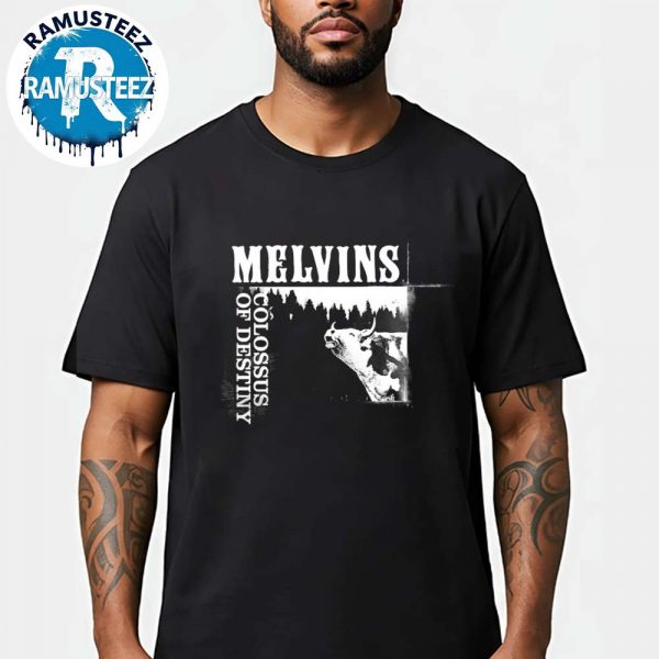 Melvins Merchandise Tee Colossus Of Destiny Black Pullover Classic T-Shirt
