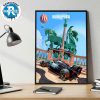 McLaren 2025 Hungarian Grand Prix Posters Round 14 On August 1-3 2025 Formula 1 At The Hungaroring In Budapest Poster Canvas